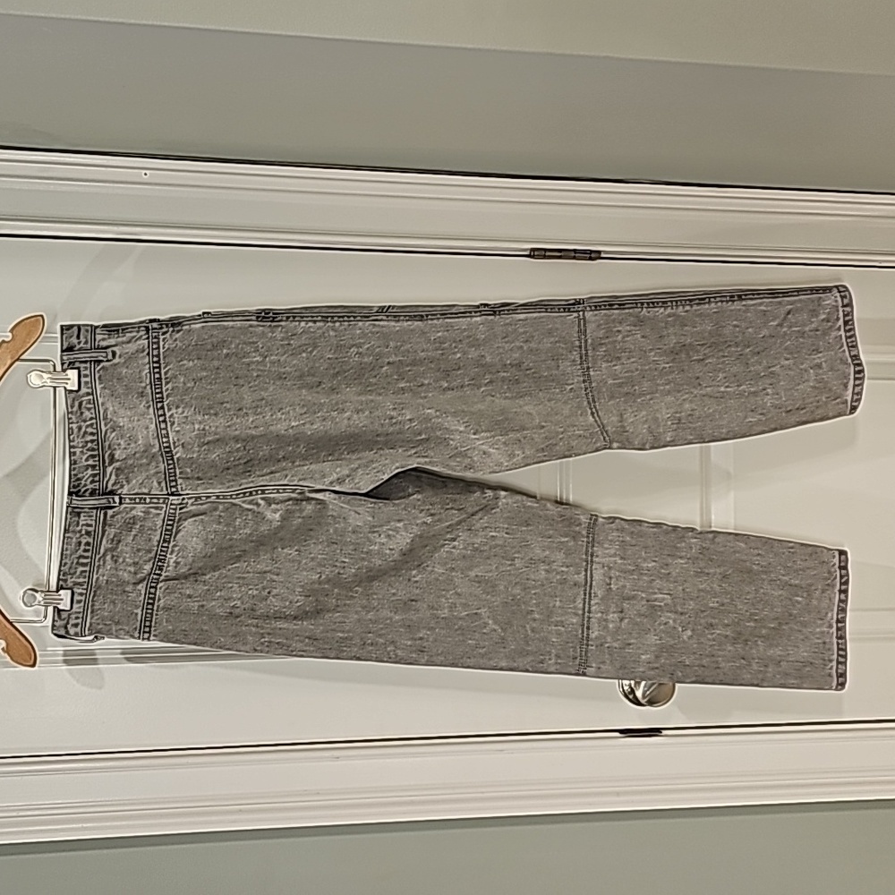 BDG Urban Outfitters Henri Seamed Gray High Rise Straight Leg Jeans - Size 26 - Picture 6 of 8